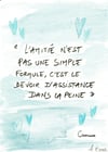 Citation sur l'amitié selon Camus