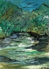 Le long de la Dore entre Courpière et Olliergues